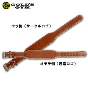 ゴールドジム（GOLD'S GYM） 在庫あり プロレザーベルト GOLD'S GYM_G