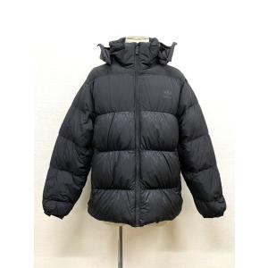 adidas Originals 総柄プリント ファージャケット （ブラック/アッシュ