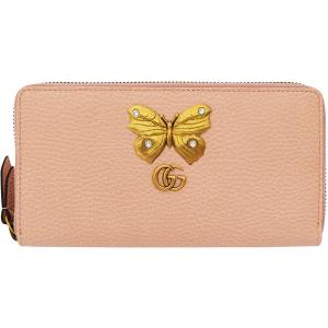 GUCCI（グッチ） 財布 ラウンドファスナー長財布 メンズ レッド 449347