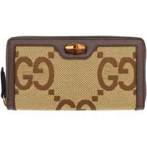 GUCCI（グッチ） 財布 ラウンドファスナー長財布 レディース レッド