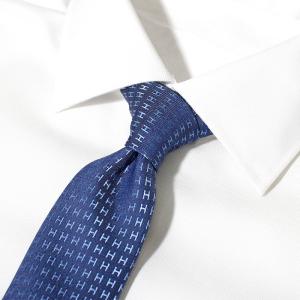 HERMES（エルメス） 【新品】エルメス ネクタイ H織りタイ《ファソネ H