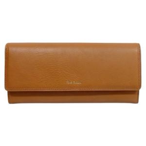 Paul Smith（ポール・スミス） 未使用 長財布 レザー ブラウン 茶色 二