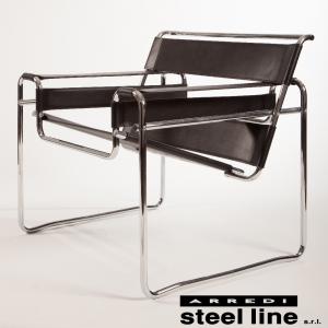 steel line マルセル・ブロイヤー ワシリーチェア イタリア スチール