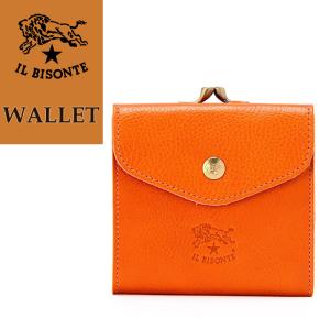 IL BISONTE（イルビゾンテ） 正規取扱店 レザー がま口付き 2つ折り