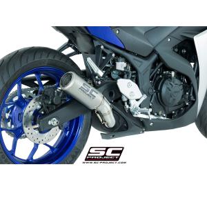 SCプロジェクト Yamaha YZF-R25 2015-2021 オーバル スリップオン