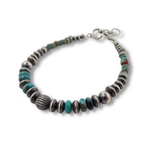 インディアンジュエリー ブレスレット ナバホパール ビーズ