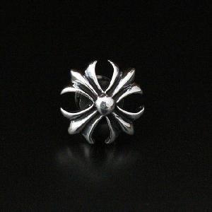 コンチョ シルバー925 ネジ式 パーツ ボタン カスタム 財布 アイアン