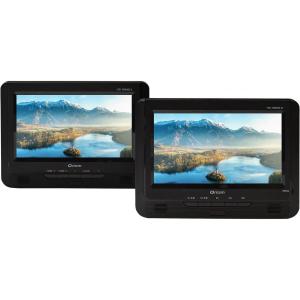 キュリオム ポータブルDVDプレーヤー ヘッドレストモニター