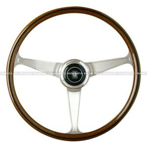 NARDI ナルディ N120 ウッド&ポリッシュスポーク ステアリング 径360mm