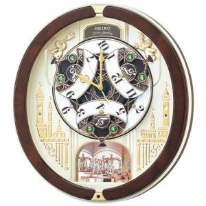 からくり時計 壁掛け時計 スモールワールド パルタージュM470