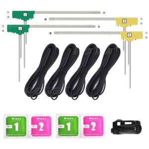 ケンウッド KENWOOD MDV-Z700 用 地デジ TV フィルム アンテナ 他社