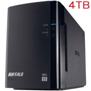 BUFFALO（バッファロー） 外付けHDD 4TB HD-SQS4U3-A〈HDSQS4U3A