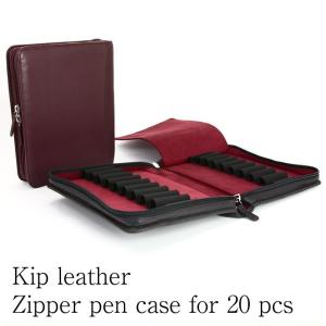 スマホケース付き】ロールペンケース 革 7本差し NAGASAWAオリジナル