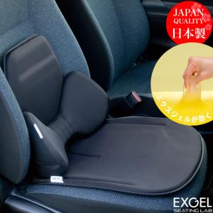 EXGEL（エクスジェル） ジェルクッション 腰痛 クッション 車 腰痛対策