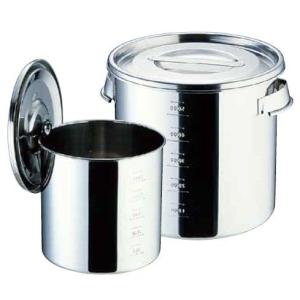 キッチンポット UK 18-8目盛付キッチンポット22cm手付 1-0215-0115