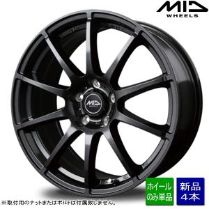 マルカサービス ホイール4本セット MID WHEELS SQ27 18インチ リム幅