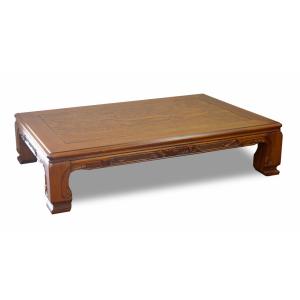 座卓 座敷机 テーブル あずま 幅180cm 黒檀 コクタン 和風 固定脚 太脚