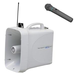 UNI-PEX（ユニペックス） TWB-300 + WM-3400 拡声器 防滴 ワイヤレス