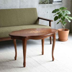 サルタレッリ フローレンス センターテーブル 120cm 楕円 ローテーブル