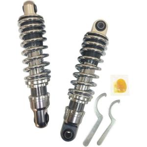 Drag Specialties リアサスペンション 11インチ (ブラック) ダイナ