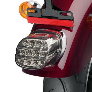 ハーレー純正 レイダウン LEDテールライト レッド ナンバー灯無