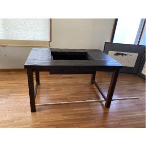 灰 五徳 酒燗器 徳利セット】ダイニング囲炉裏テーブル5点セット