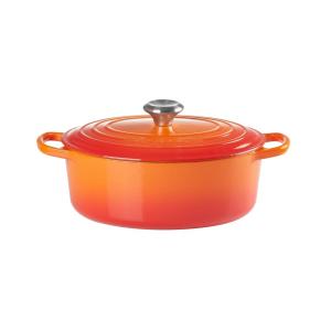 ココット・オーバル 【シグニチャー 17cm / チェリーレッド】LECREUSET