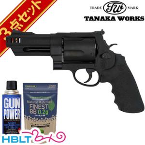 タナカワークス S&W M500 Ver.2 HW ブラック 3+1インチ（ガスガン