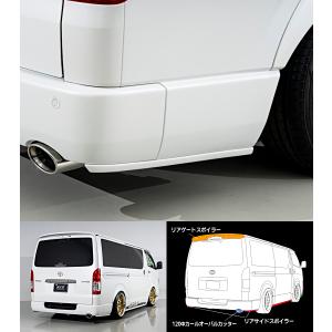 ハイエース 200系 標準ボディ リアライナー ABS製 メーカー塗装済み