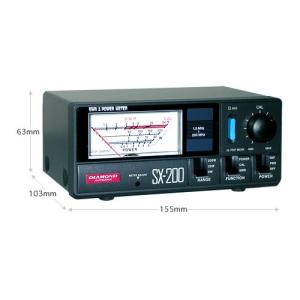 第一電波工業 1.8〜200MHz 通過形SWR・パワー計 SX-200（SX200）第一