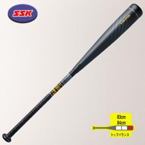 エスエスケイ（SSK） 少年軟式用バット MMJrトップ ブラック×レッド