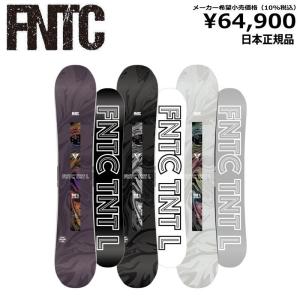 即納】メンズ スノーボード 板 153cm FNTC TNT L Black エフエヌティー
