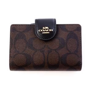 COACH（コーチ） 財布 折財布 二つ折り シグネチャー アウトレット