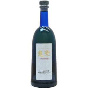 十四代 米焼酎 蘭引酒 鬼兜 オーク樽長期貯蔵 青ボトル 箱付き 高木