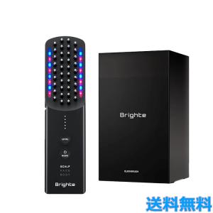 Brighte（ブライト） エレキブラシ プラス ブラシ型 美顔器 頭皮ケア