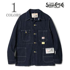 SUGAR CANE シュガーケーン 9oz ウォバッシュストライプ ワークコート