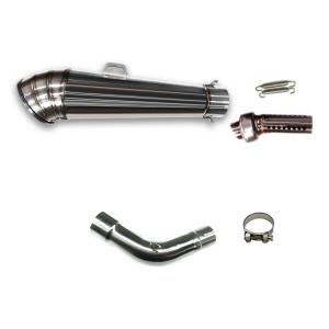 スズキ SV650 2016-2024 LCIPARTS ショートチタン スリップオン