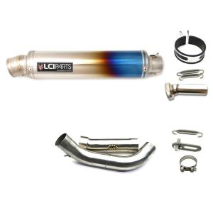 ホンダ HORNET250 ホーネット250 LCIPARTS ショートチタンスリップオン