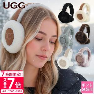 UGG（アグ） イヤーマフ シープスキン エンブロイダリー イヤーマフ