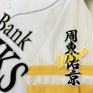 メール便送料無料】納期注意【ソフトバンクホークス 刺繍ワッペン 柳田