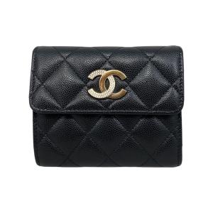 CHANEL（シャネル） 3つ折り財布 スモールフラップウォレット A84432