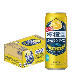 檸檬堂 コカコーラ 定番レモン ホームランサイズ 缶 500ml 2ケース (48