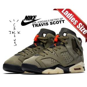 Jordan NIKE AIR JORDAN 6 RETRO SP GS TRAVIS SCOTT medium olive