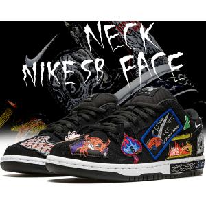 Nike SB NIKE DUNK LOW PRO QS NECK FACE black/white-multi-color