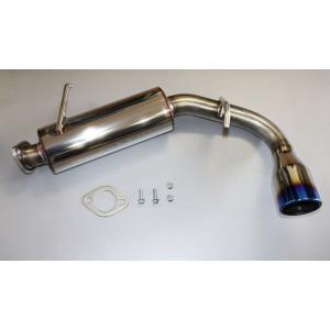 ジムニー 爆買 Bluefin マフラー JA12V JA12C JA12W JA22W ステンレス