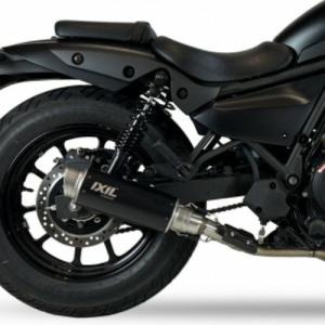 モリワキ MORIWAKI スリップオン マフラー CROSS TWIN ブラック