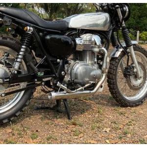 ペイトンプレイス Peyton Place ノートンタイプマフラー W650 KAWASAKI