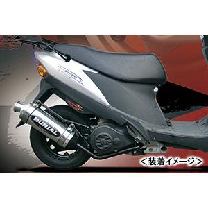 BURIAL GPトルネード マフラーNT（ブラックカーボン）/アドレスV125S