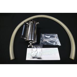 ジムニー JB64 オイルキャッチタンク 社外エアクリ用 : メタルワークス