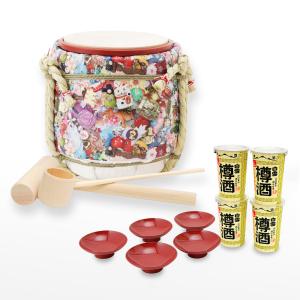ミニ鏡開き樽酒セット 誕生日祝い : 明治創業菰樽専門店岸本吉二商店